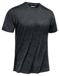 TACVASEN Tee Shirts for Men Athletic Shirt Jogging Shirt Workout Shirts Fitness T Shirts for Men Quick Dry Tee Shirt Crew Neck Black Muscle Shirts